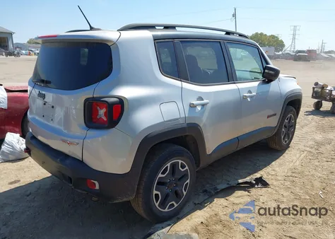 2016 Jeep Renegade Trailhawk from USA, damaged, VIN ZACCJBCT0GPC75738
